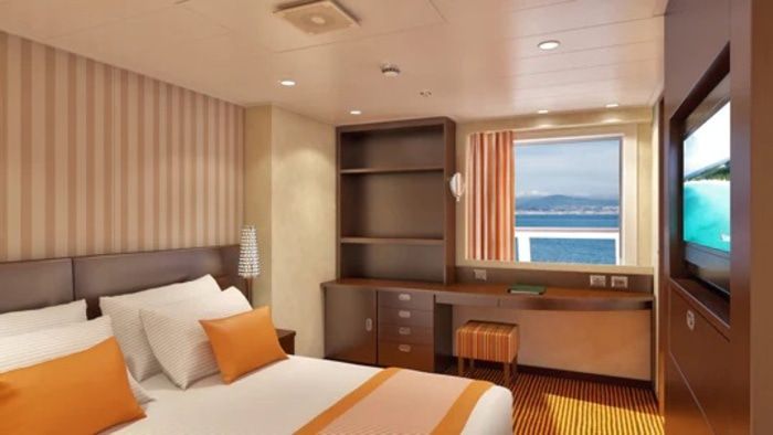 Accommodation on Carnival Freedom